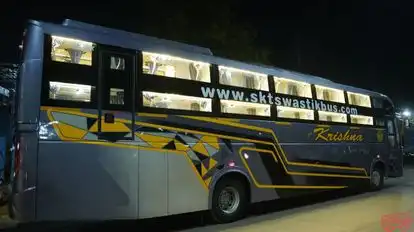SKT Radhika Travels Bus-Side Image