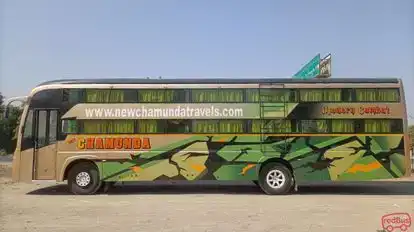 New Chamunda Travels Bus-Side Image
