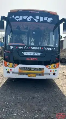 New Vrajraj Travels Bus-Front Image
