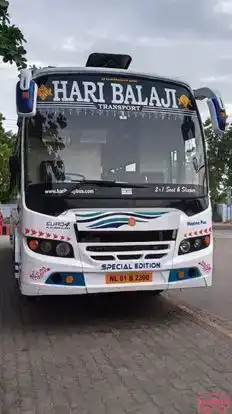 Hari Balaji Transport Bus-Front Image