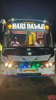 Hari Balaji Transport Bus-Front Image