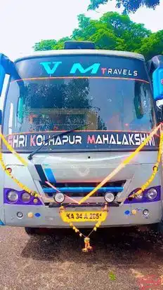 VM Travels Bus-Front Image