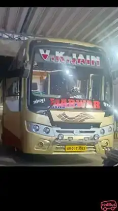 V K Jain Marvar Travels Bus-Front Image