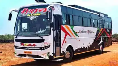 Humrahi Travels Bus-Front Image