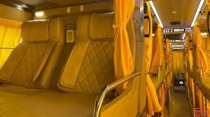 Humrahi Travels Bus-Seats layout Image
