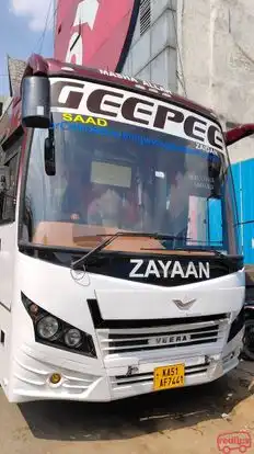 GEE PEE TRAVELS Bus-Front Image