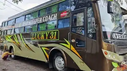 Lucky Travels Bus-Side Image