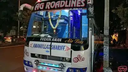 AG Roadlines Bus-Front Image