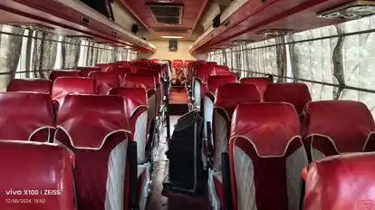 Samanta Travels Bus-Seats layout Image