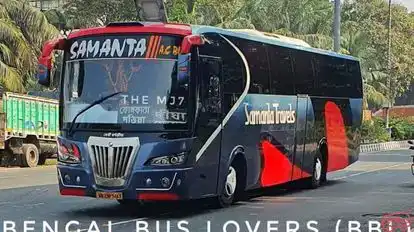 Samanta Travels Bus-Side Image