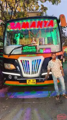 Samanta Travels Bus-Front Image