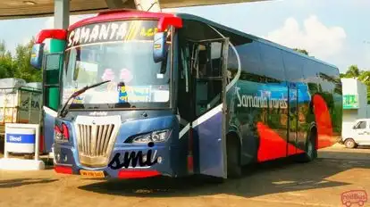 Samanta Travels Bus-Side Image