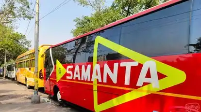 Samanta Travels Bus-Side Image