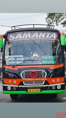 Samanta Travels Bus-Front Image