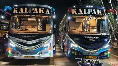 Kalpaka Travels Bus-Front Image