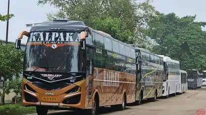 Kalpaka Travels Bus-Front Image