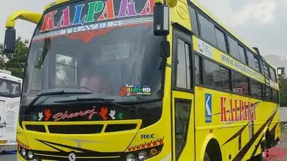 Kalpaka Travels Bus-Front Image