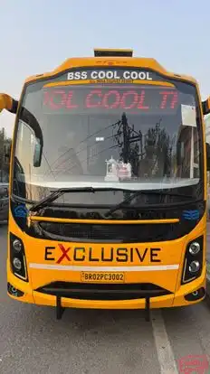 BSS Cool Cool Travels Bus-Front Image