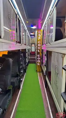 BSS Cool Cool Travels Bus-Seats layout Image