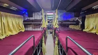 Jyotiba Tours & Travels Bus-Seats layout Image
