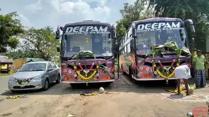 Deepam Travels Bus-Front Image