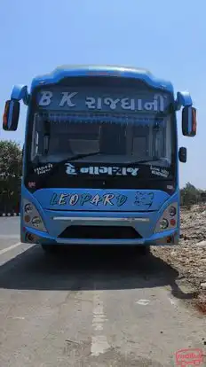 B K Rajdhani Travels Bus-Front Image