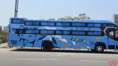 B K Rajdhani Travels Bus-Side Image