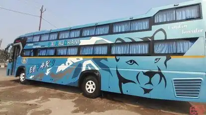 B K Rajdhani Travels Bus-Side Image