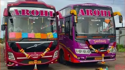 Arohi Travels Bus-Front Image