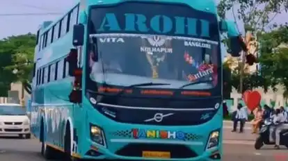 Arohi Travels Bus-Front Image