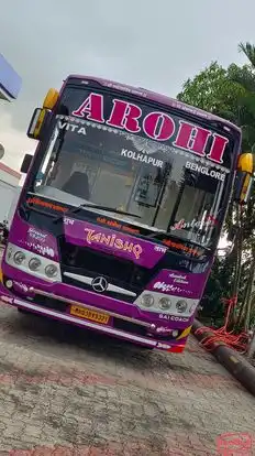 Arohi Travels Bus-Front Image