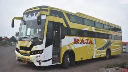 Raja Travels Bus-Front Image