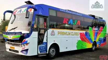 New Raja Travels Bus-Side Image