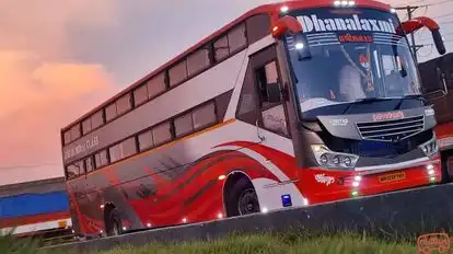 Dhanalaxmi Tours & Travels Bus-Side Image