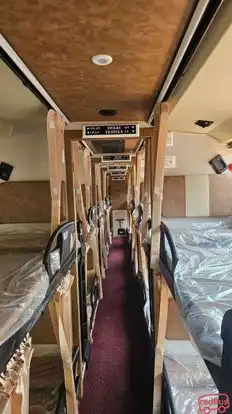 Swami Travels Bus-Seats layout Image