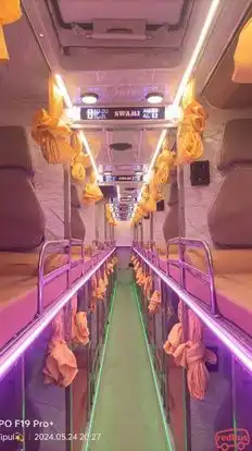 Swami Travels Bus-Seats layout Image