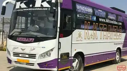 KK Travels Bus-Front Image