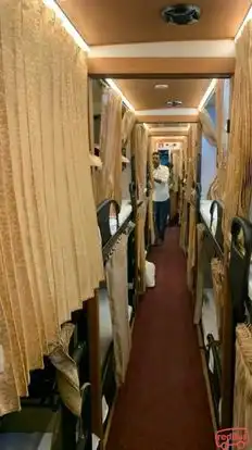 Jagdamb Travels Bus-Seats layout Image