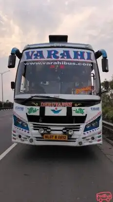 VARAHI TRAVELS Bus-Front Image