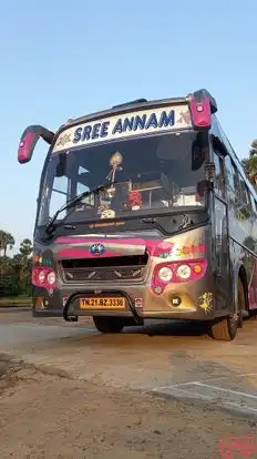 Sri Annam Travels Bus-Front Image