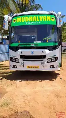 Mudhalvan Travels Bus-Front Image