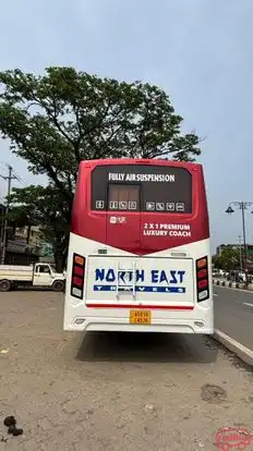 NORTH EAST TRAVELS(UNDER ASTC) Bus-Seats layout Image