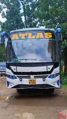 Atlas Travels Bus-Front Image