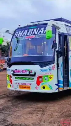 Shabanam Tours And Travels Bus-Front Image