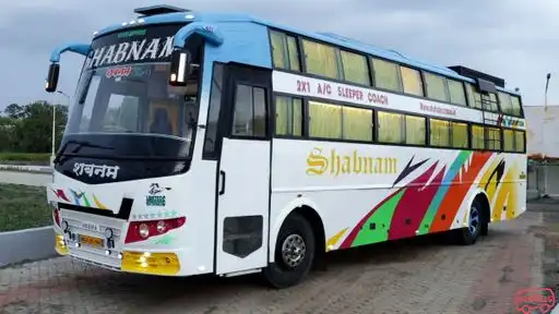 Shabanam Tours And Travels Bus-Front Image