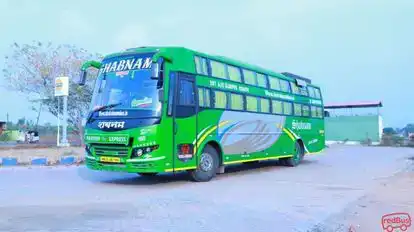 Shabanam Tours And Travels Bus-Side Image