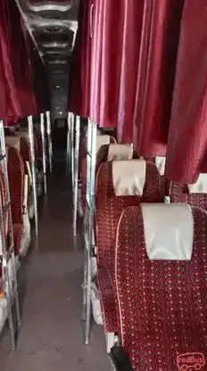 Vasudeo Travels Bus-Seats layout Image
