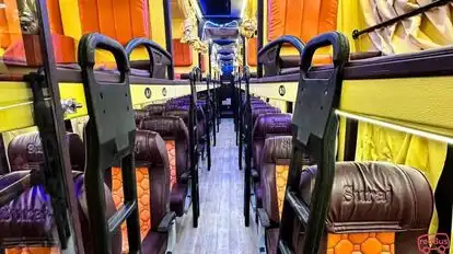 Vasudeo Travels Bus-Seats layout Image