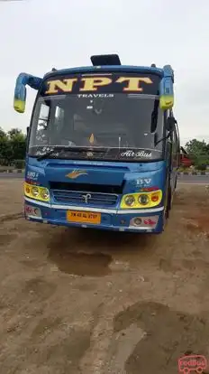 NPT Tours & Travels Bus-Front Image
