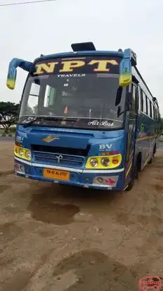 NPT Tours & Travels Bus-Front Image